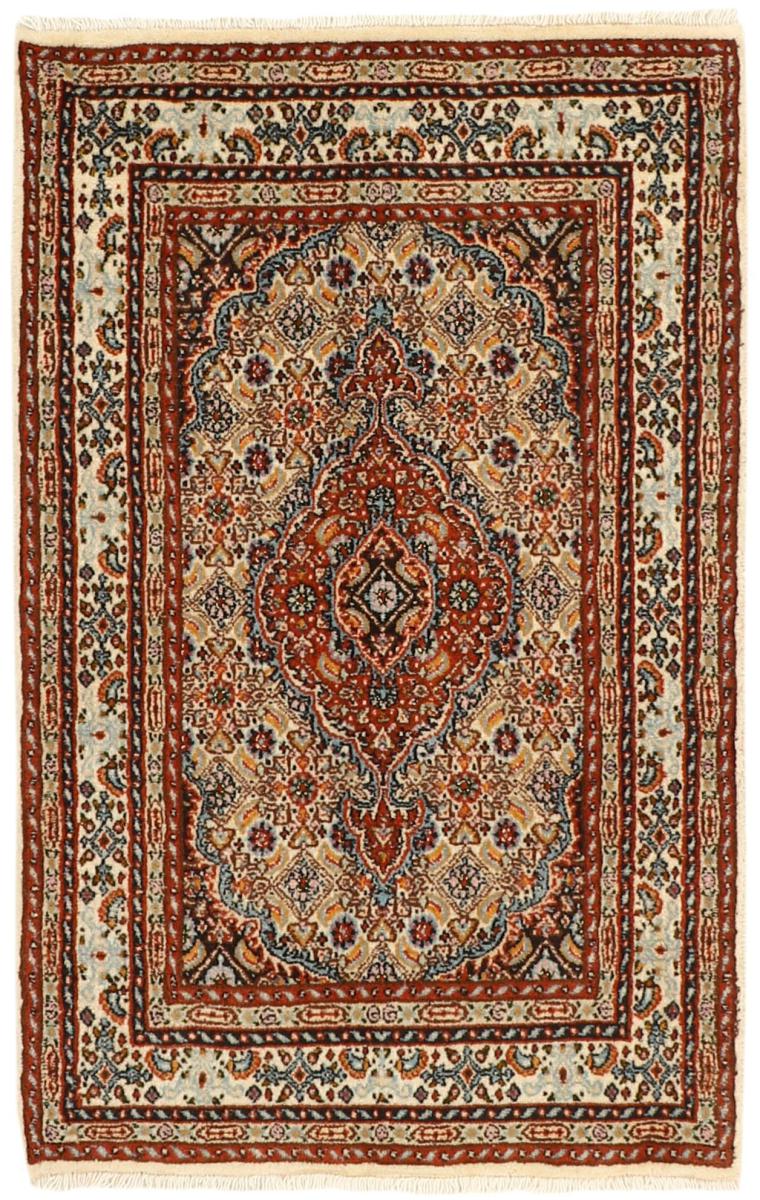 Perzisch tapijt Moud Mahi 92x57 92x57, Perzisch tapijt Handgeknoopte