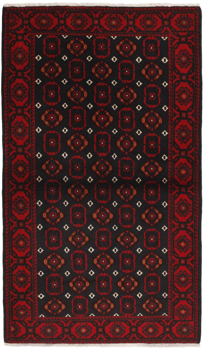 Perserteppich Belutsch 185x107 185x107, Perserteppich Handgeknüpft