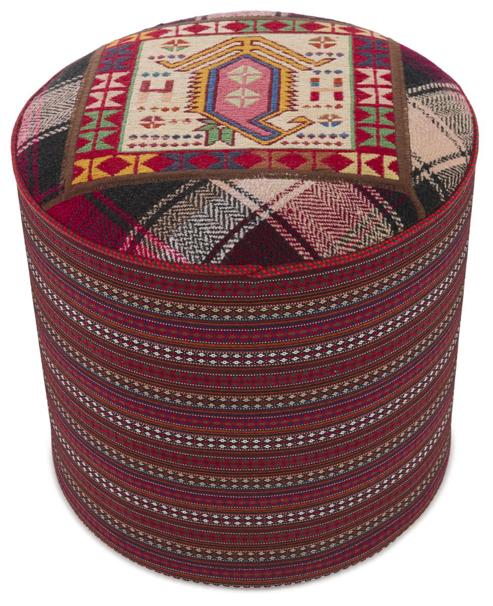 Περσικό χαλί Κιλίμ Hocker 49x49 49x49, Περσικό χαλί Χειροποίητη ύφανση