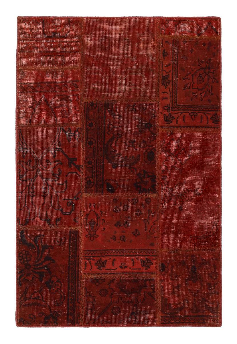 Persian Rug Patchwork 122x79 122x79, Persian Rug Knotted by hand