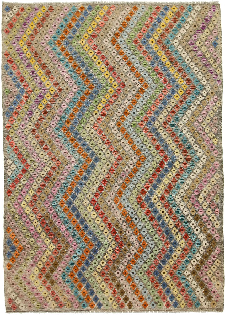 Tapete afegão Kilim Afegão 296x210 296x210, Tapete persa Tecido à mão