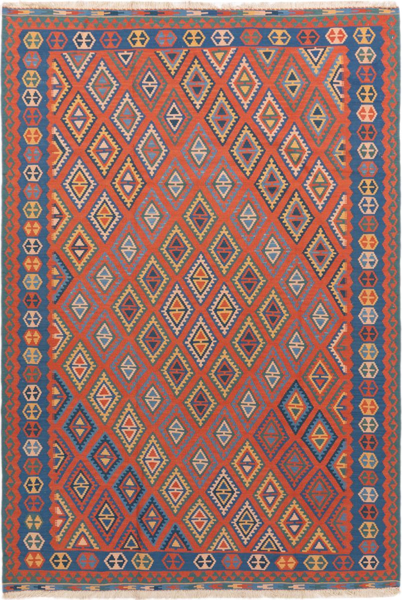 Alfombra persa Kilim Fars 288x196 288x196, Alfombra persa Tejido a mano