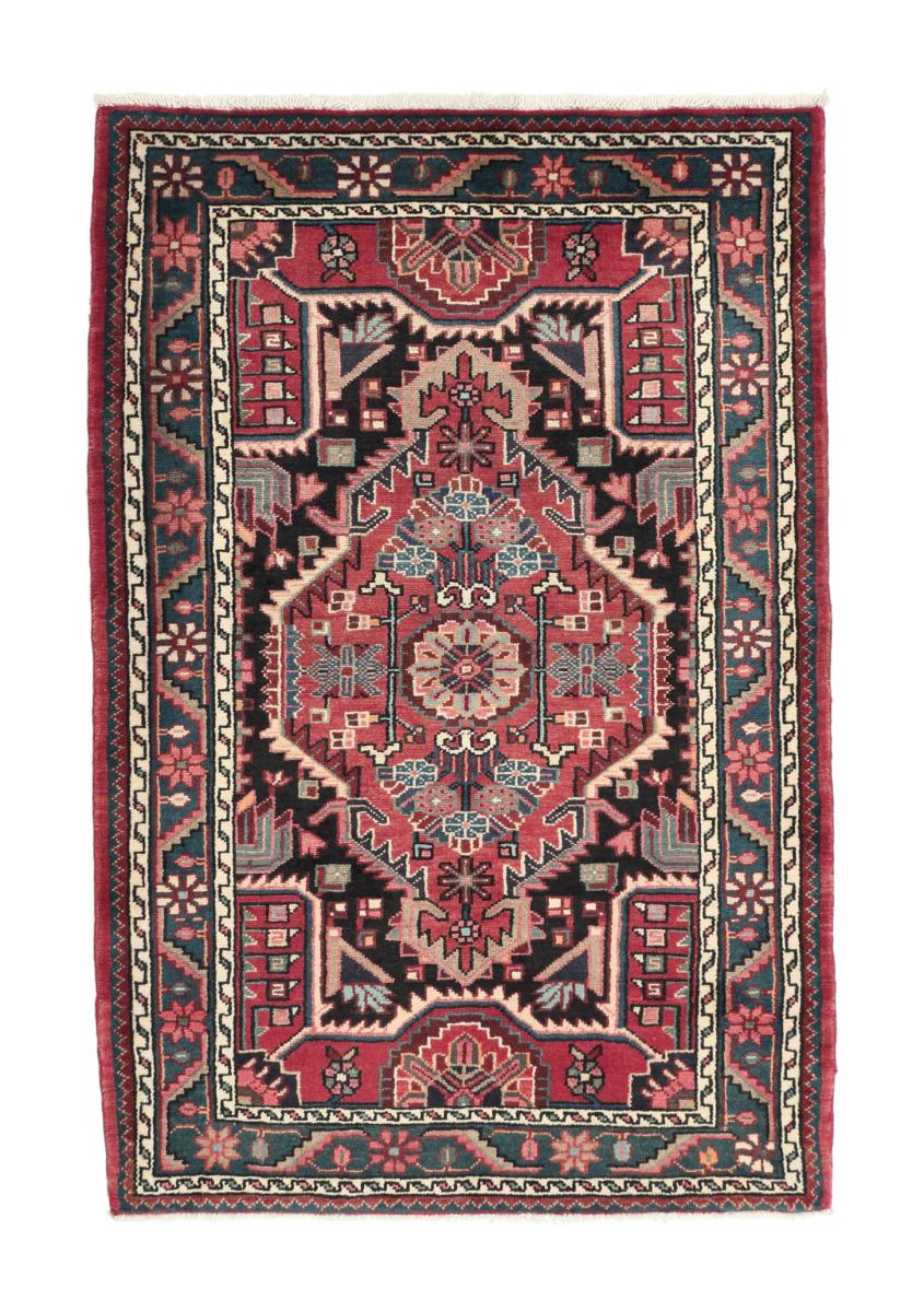 Tapis persan Tuyserkan 139x94 139x94, Tapis persan Noué à la main
