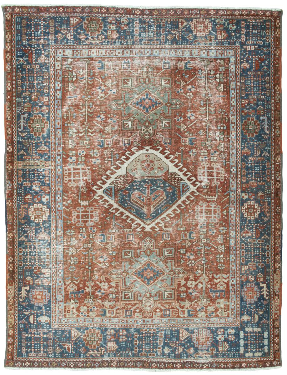 Alfombra persa Heriz Antiguo 197x152 197x152, Alfombra persa Hecho a mano