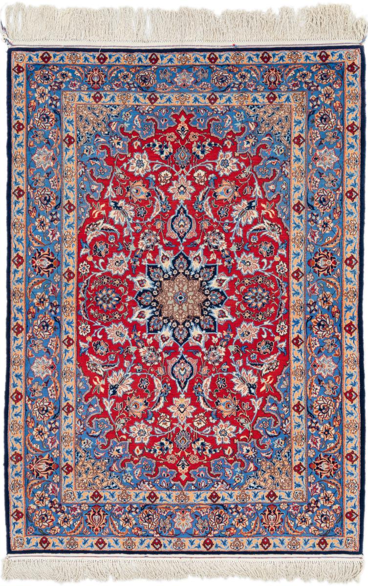 Tapete persa Isfahan Fio de Seda 159x110 159x110, Tapete persa Atado à mão