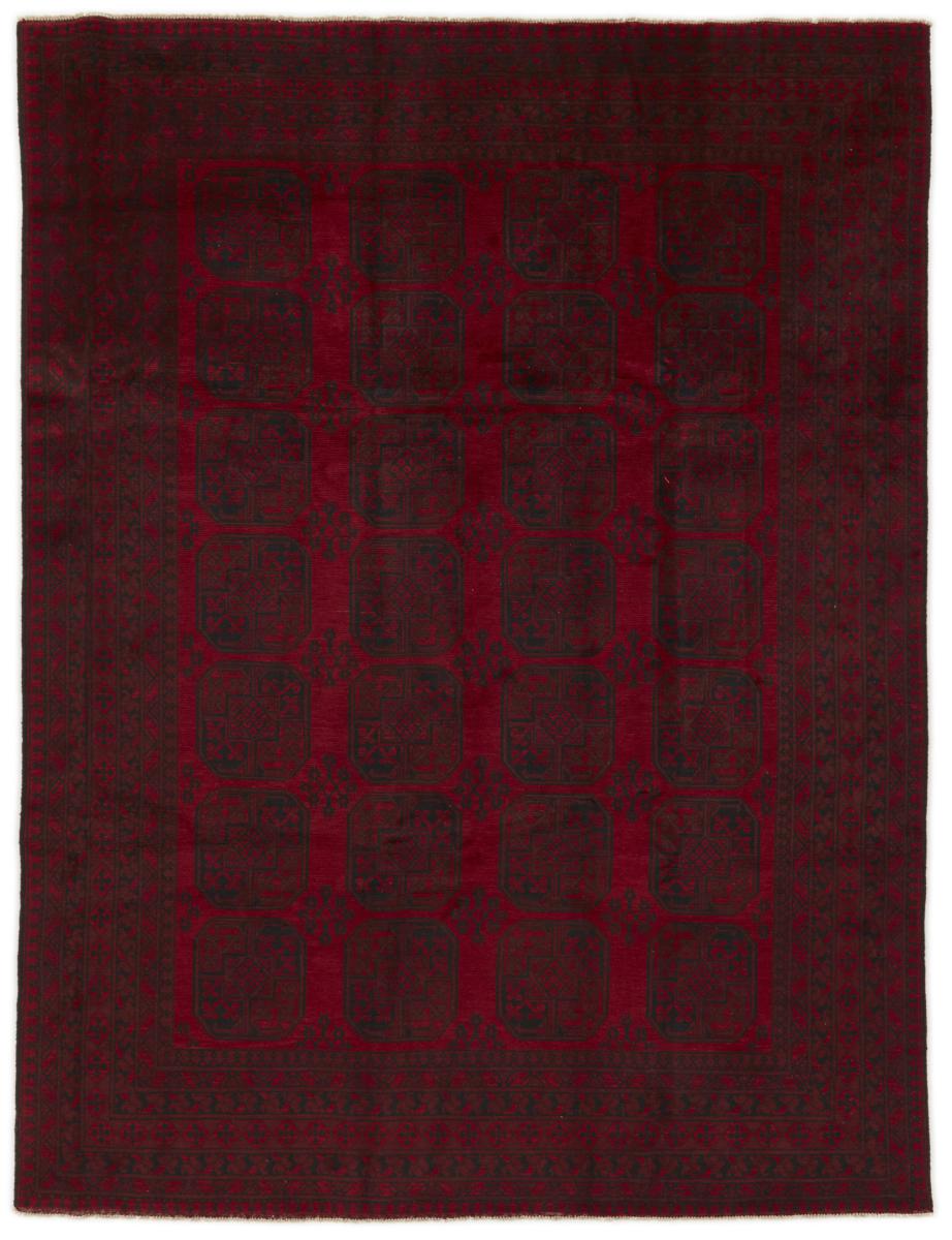 Tapis afghan Buchara Akhche 340x254 340x254, Tapis persan Noué à la main