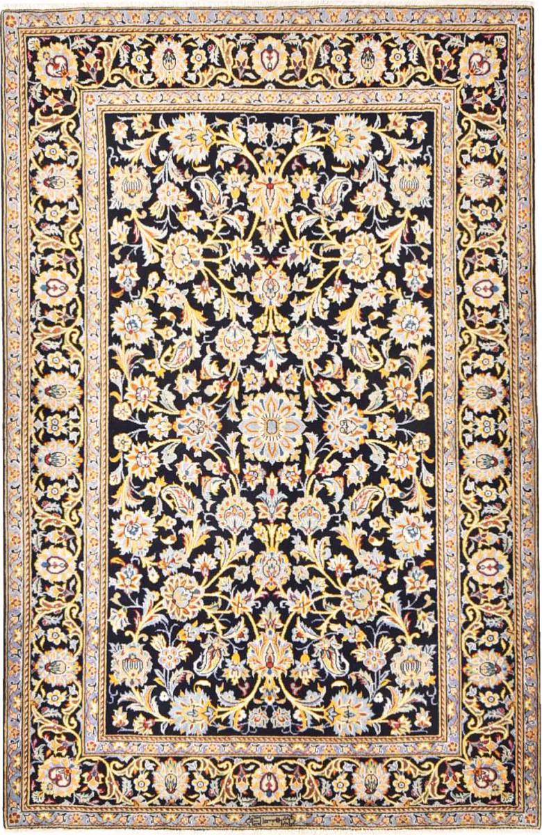 Persian Rug Keshan 211x137 211x137, Persian Rug Knotted by hand