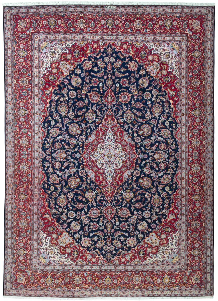 Perserteppich Keshan 377x274 377x274, Perserteppich Handgeknüpft