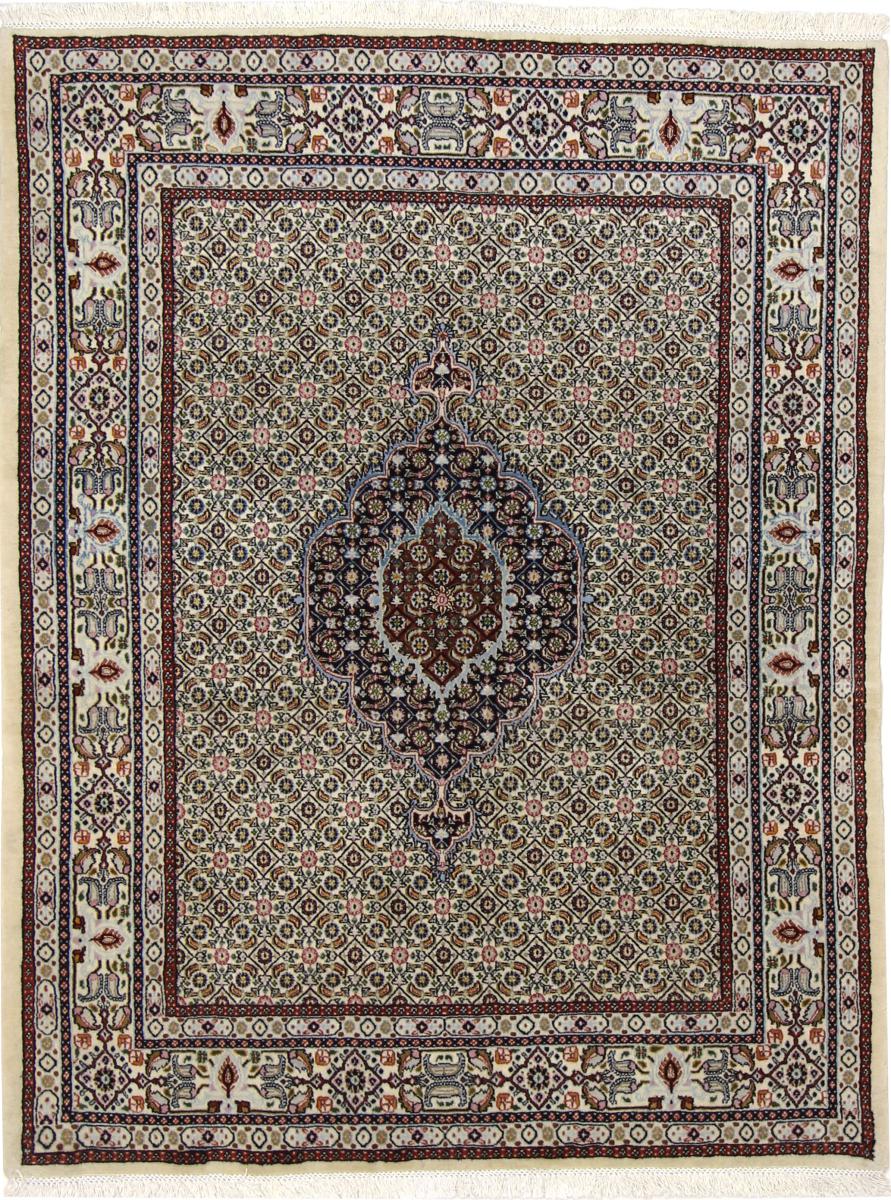 Tapete persa Moud 6'3"x4'7" 6'3"x4'7", Tapete persa Atado à mão