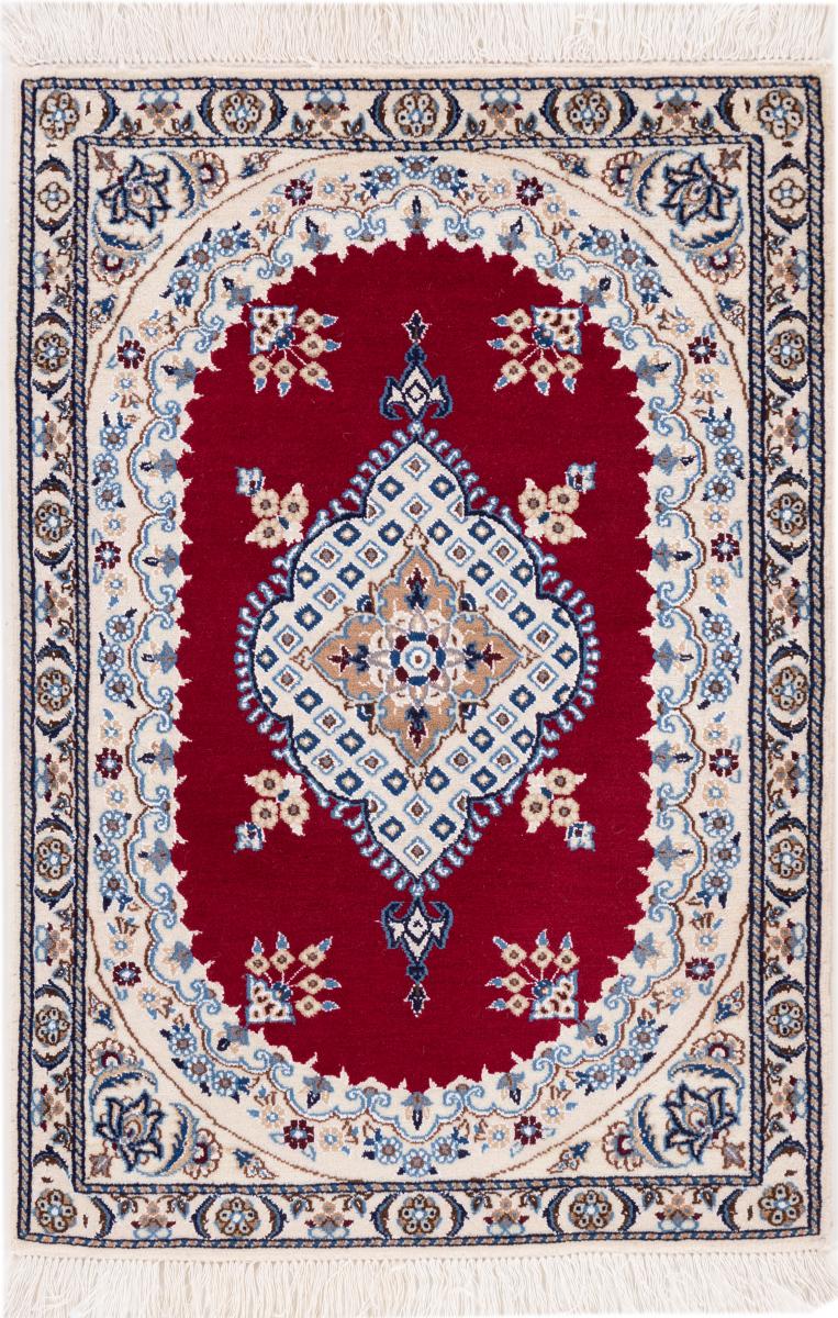 Alfombra persa Nain 9La 100x61 100x61, Alfombra persa Anudado a mano