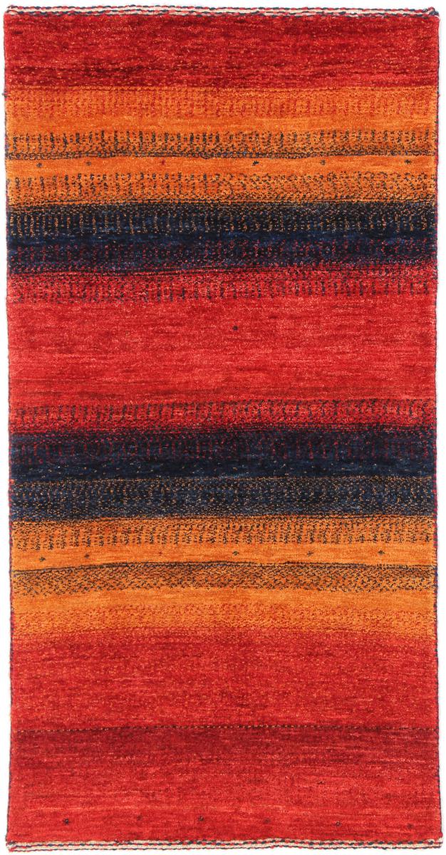 Persian Rug Persian Gabbeh Loribaft Atash 112x61 112x61, Persian Rug Knotted by hand