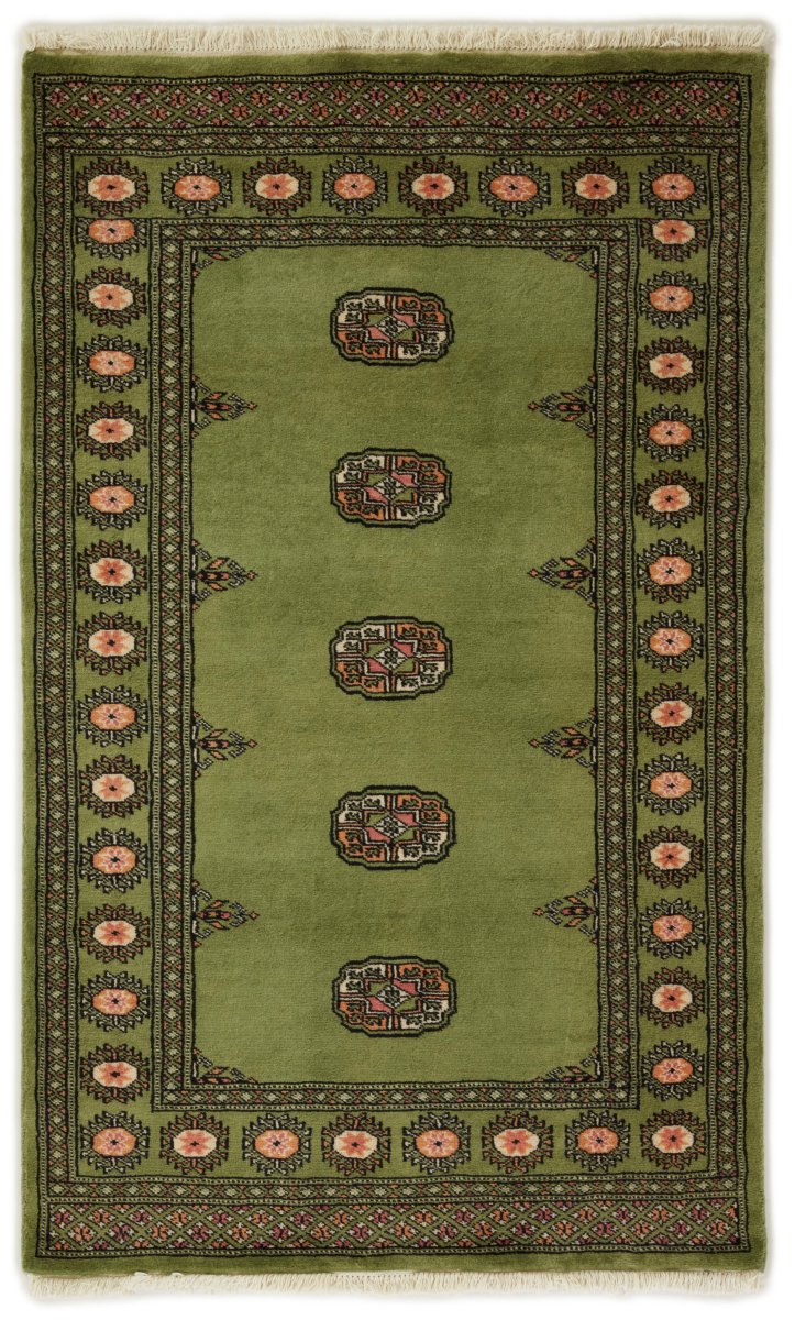Πακιστανικό χαλί Pakistan Buchara 2ply 152x93 152x93, Περσικό χαλί Χειροποίητο με κόμπους