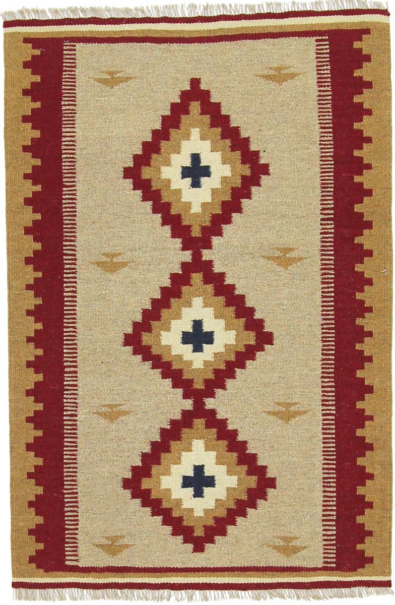 Tapete persa Kilim Fars 118x80 118x80, Tapete persa Tecido à mão