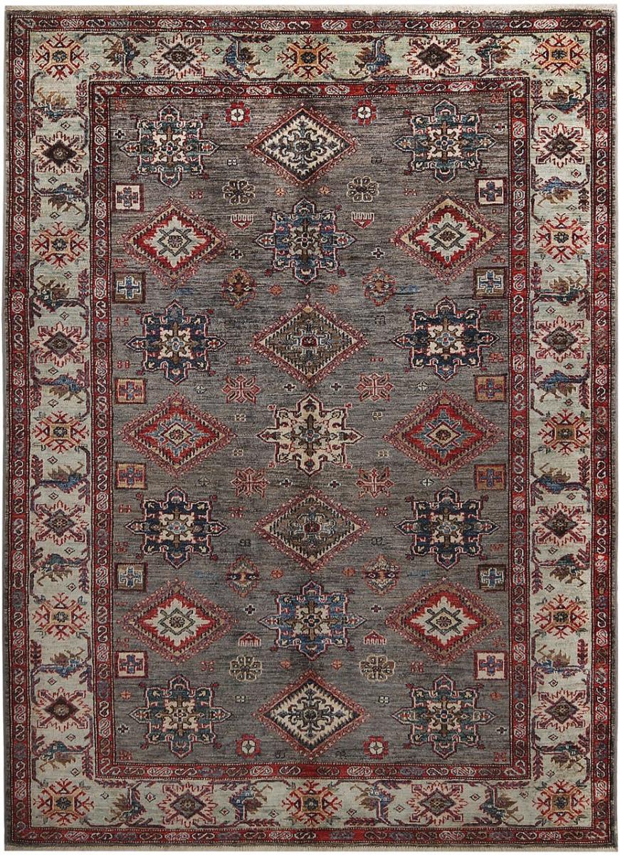 Afghaans tapijt Kazak Ghazni 220x158 220x158, Perzisch tapijt Handgeknoopte