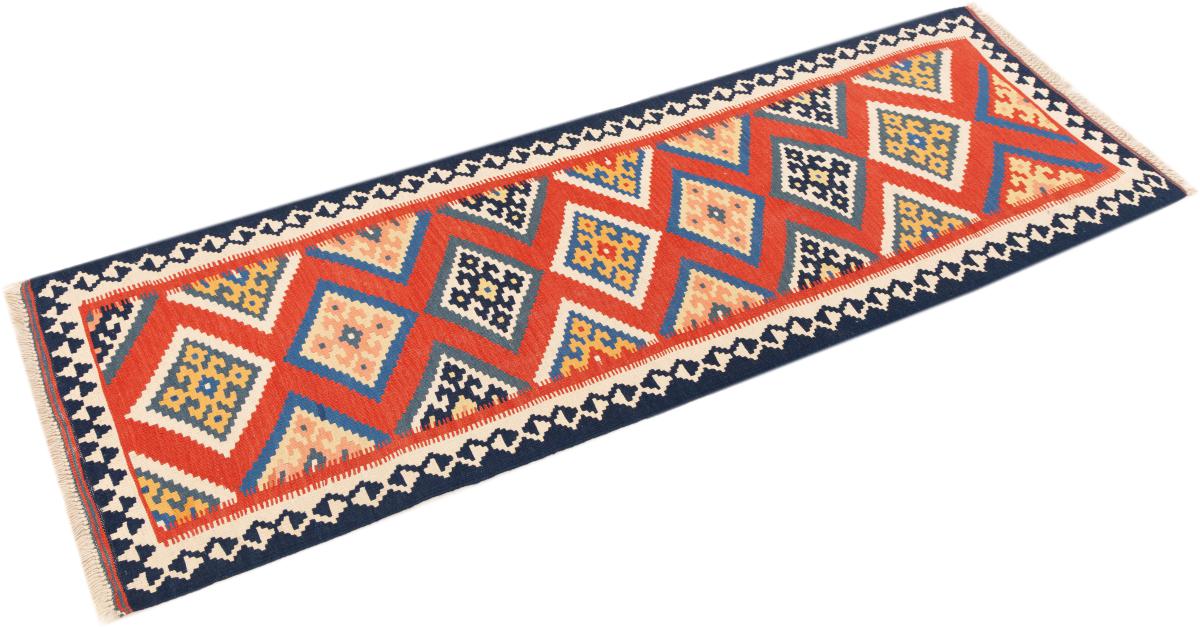 Covor persan Chilim Fars Shiraz 202x63 202x63, Covor persan Lucrate de mână