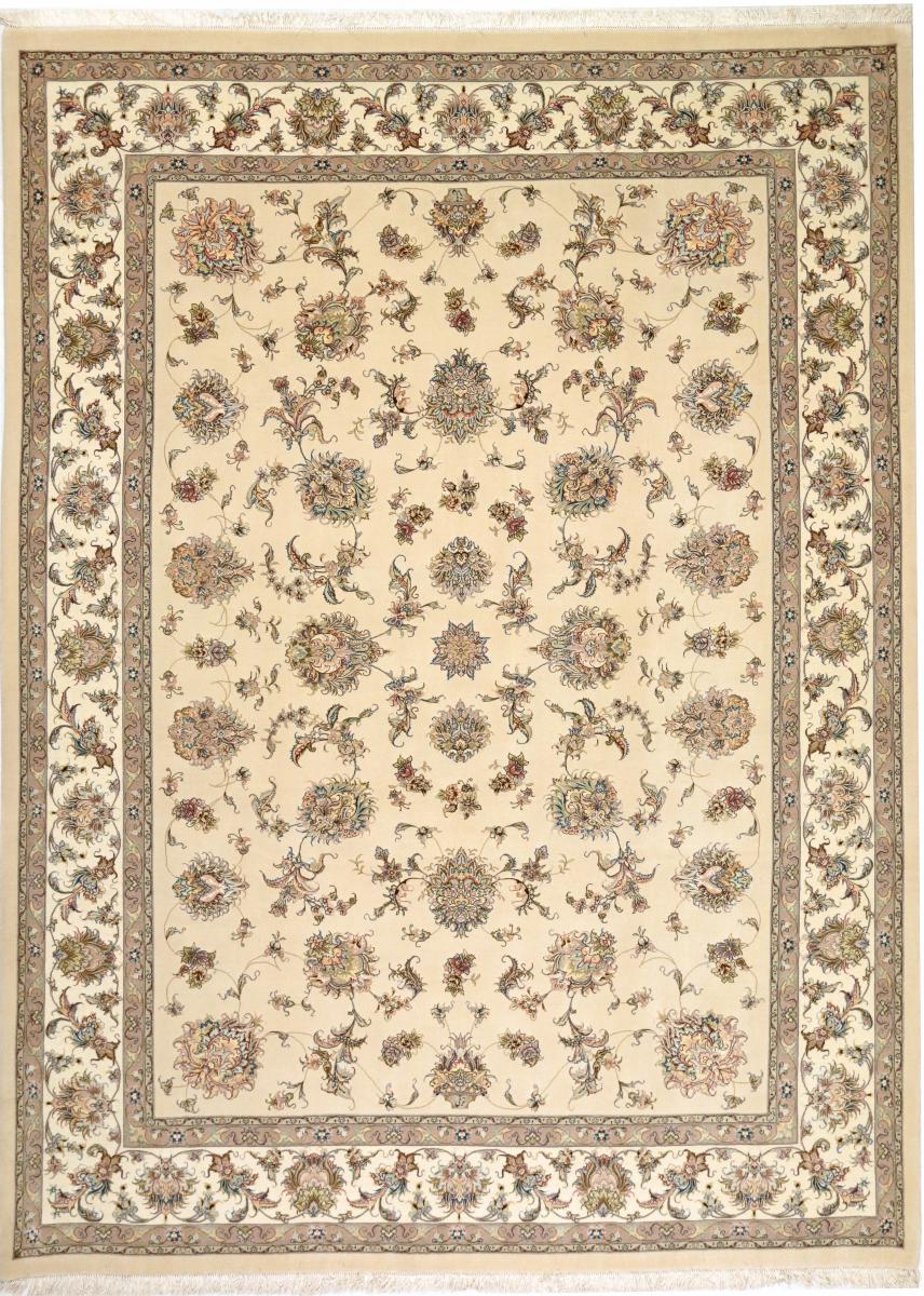 Tapete persa Tabriz 50Raj Fio de Seda 335x251 335x251, Tapete persa Atado à mão