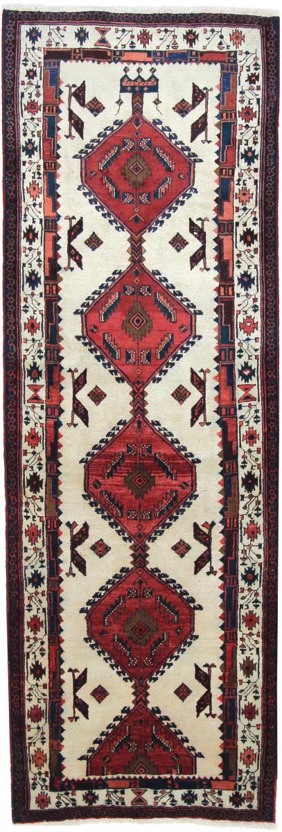 Persisk tæppe Meshkin 301x103 301x103, Persisk tæppe Knyttet i hånden