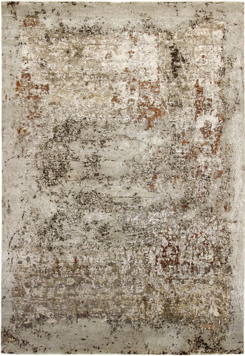 Tapete indiano Sadraa 9'11"x6'9" 9'11"x6'9", Tapete persa Atado à mão