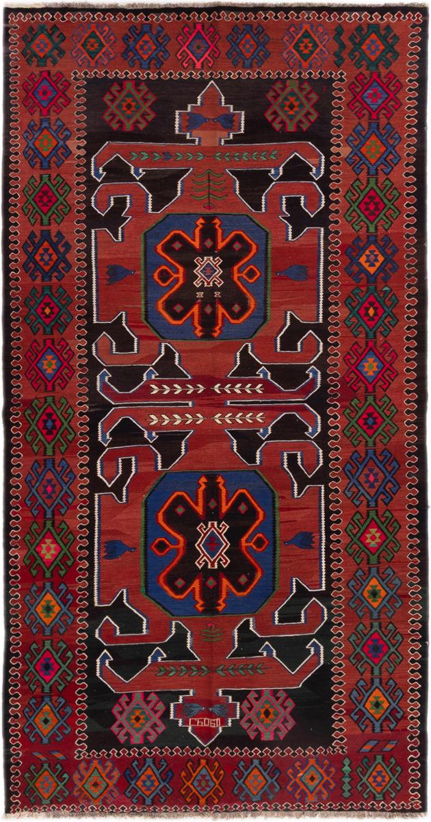 Persisk matta Kilim Fars Antik 359x187 359x187, Persisk matta Handvävd