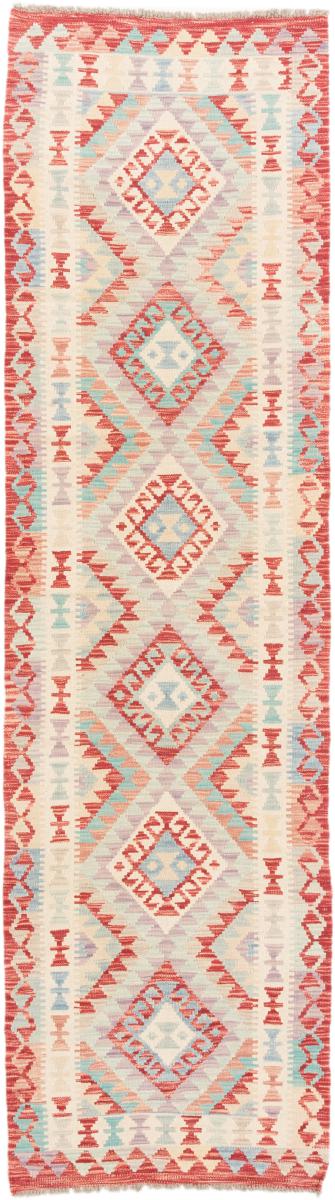 Tapete afegão Kilim Afegão 287x80 287x80, Tapete persa Tecido à mão