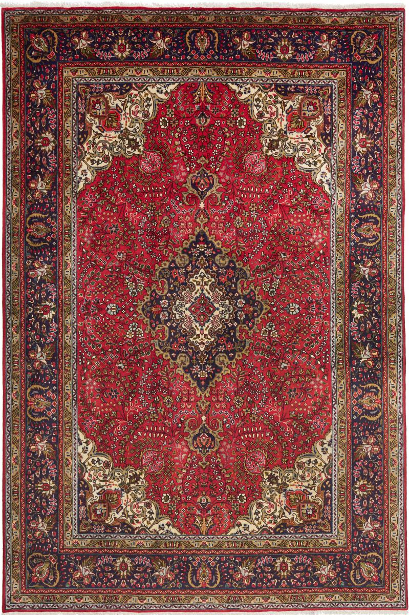 Persian Rug Tabriz 302x201 302x201, Persian Rug Knotted by hand