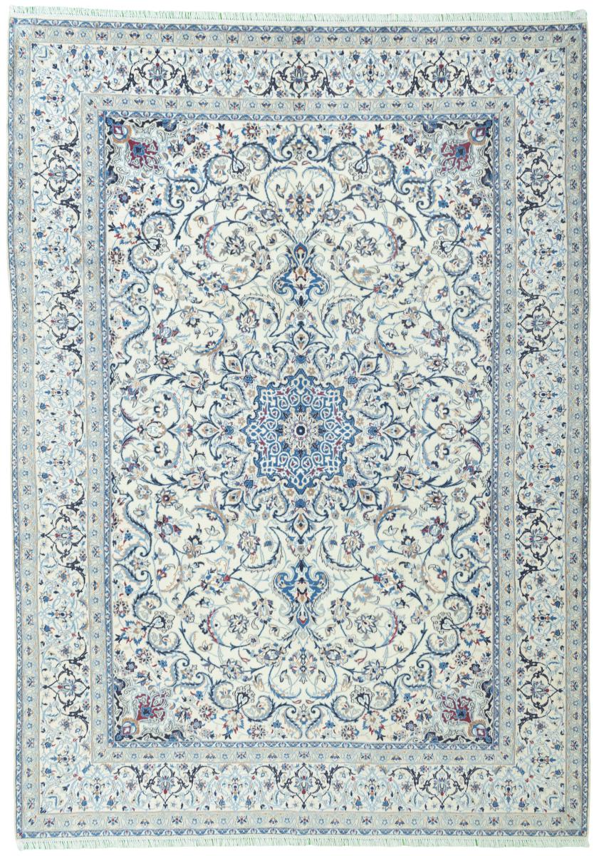 Tapis persan Naïn 9La 357x255 357x255, Tapis persan Noué à la main