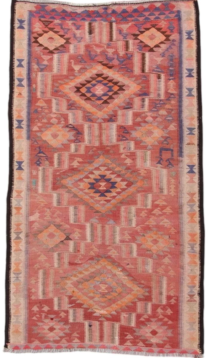 Covor persan Chilim Fars Antic 266x144 266x144, Covor persan Lucrate de mână