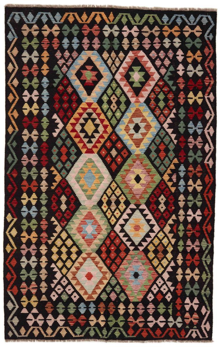 Tapete afegão Kilim Afegão 246x156 246x156, Tapete persa Tecido à mão