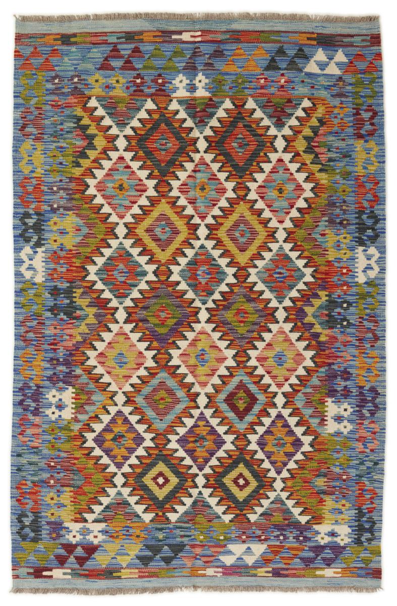 Afghan rug Kilim Afghan 196x127 196x127, Persian Rug Woven by hand