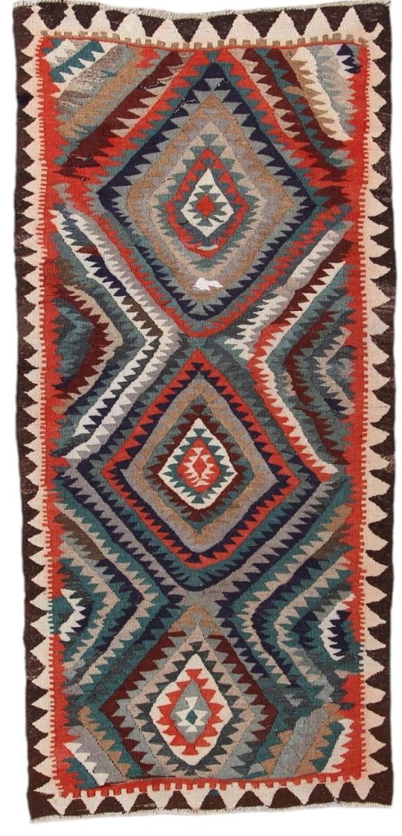 Perserteppich Kelim Fars Antik 289x136 289x136, Perserteppich Handgewebt