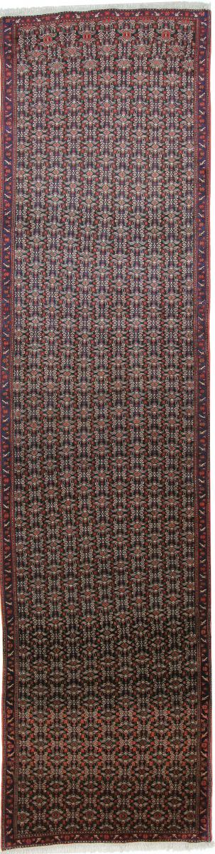 Persisk tæppe Senneh 379x99 379x99, Persisk tæppe Knyttet i hånden