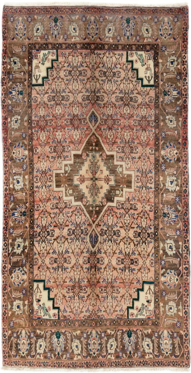Persian Rug Koliai 9'8"x4'10" 9'8"x4'10", Persian Rug Knotted by hand