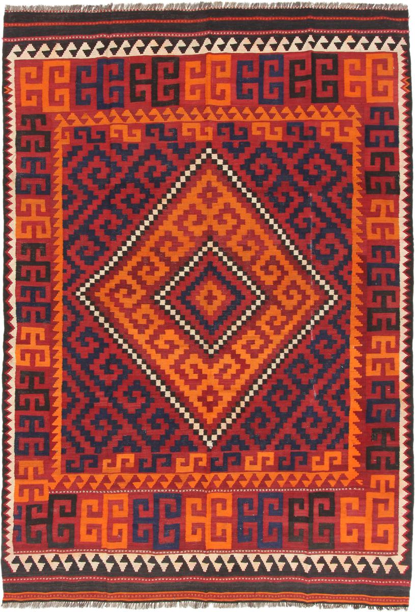 Tapete afegão Kilim Afegão Antigo 296x203 296x203, Tapete persa Tecido à mão