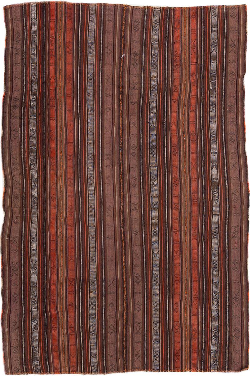 Persian rug Kilim Fars Antique 9'1"x6'2" 9'1"x6'2", Persian rug Handwoven