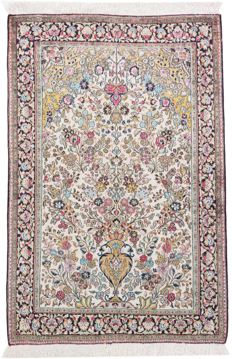Persian Rug Qum Silk 155x104 155x104, Persian Rug Knotted by hand