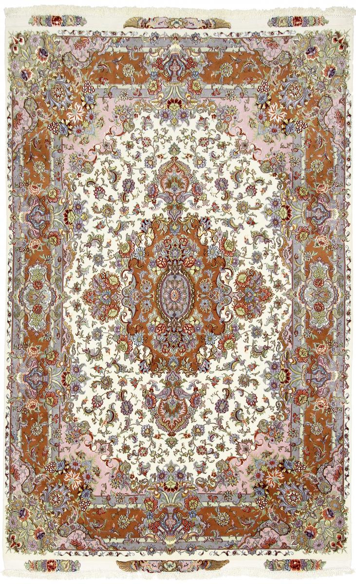Persian Rug Tabriz 50Raj Silk Warp 333x214 333x214, Persian Rug Knotted by hand