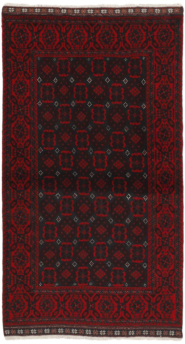 Persian Rug Baluch 186x99 186x99, Persian Rug Knotted by hand