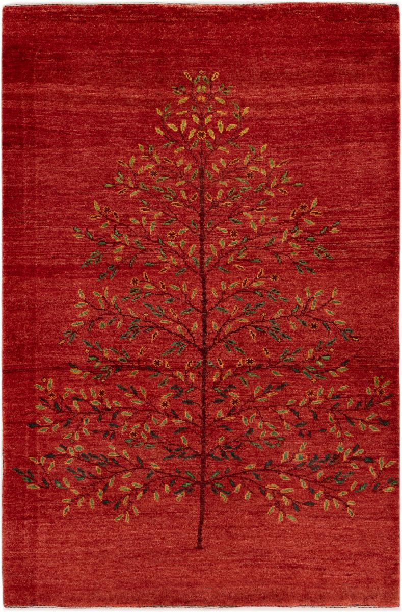 Tapete persa Persa Gabbeh Kashkuli Banafsheh 187x123 187x123, Tapete persa Atado à mão