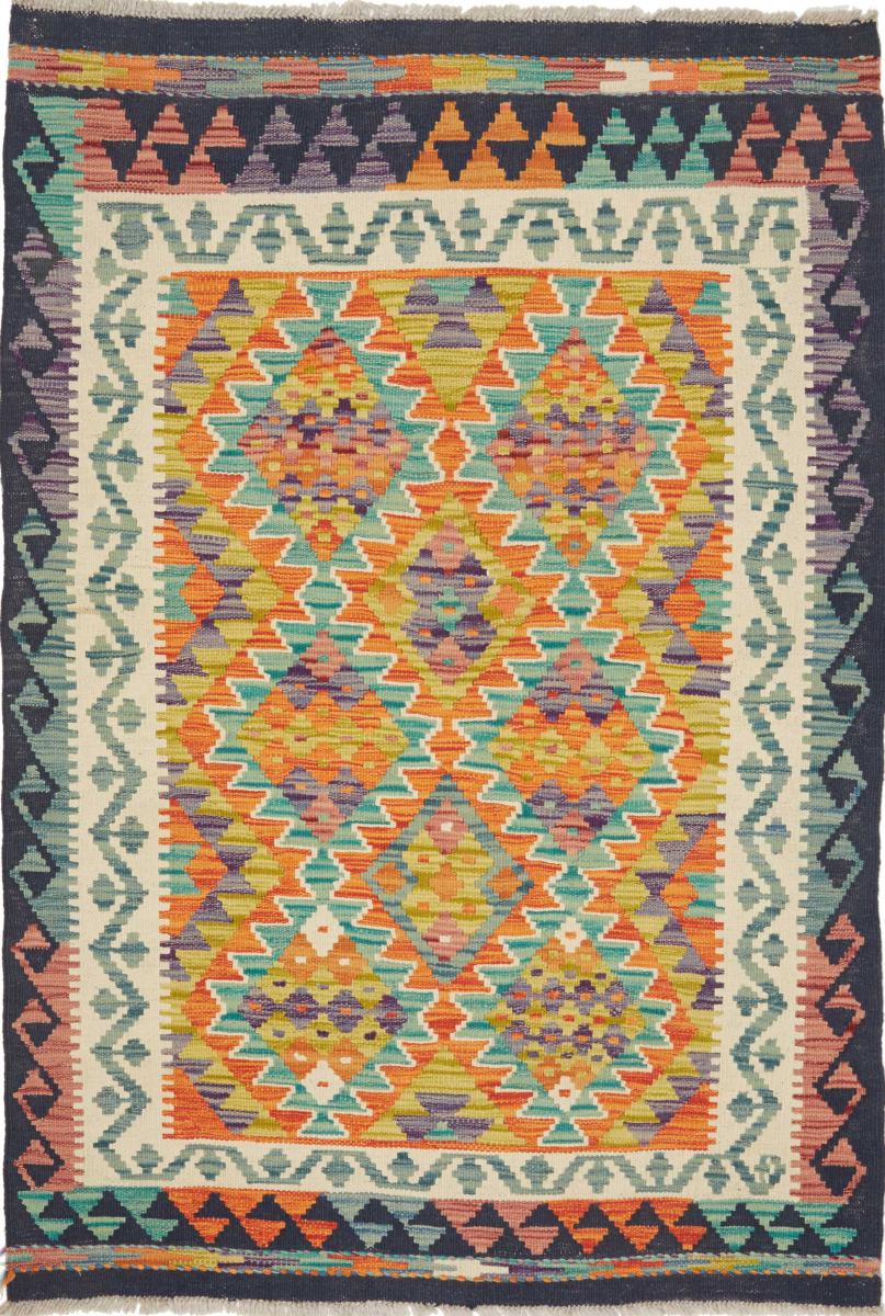 Tapete afegão Kilim Afegão 149x96 149x96, Tapete persa Tecido à mão