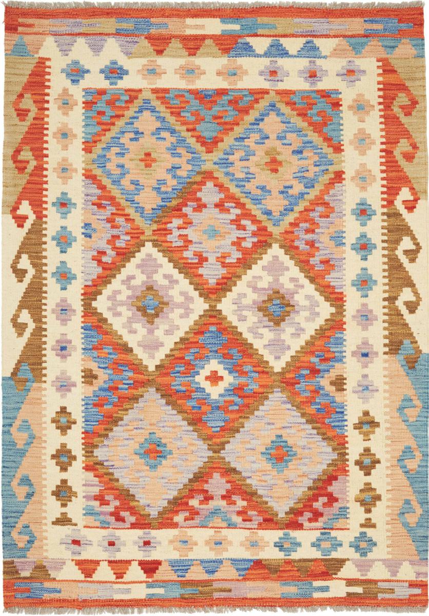 Tapete afegão Kilim Afegão 146x104 146x104, Tapete persa Tecido à mão