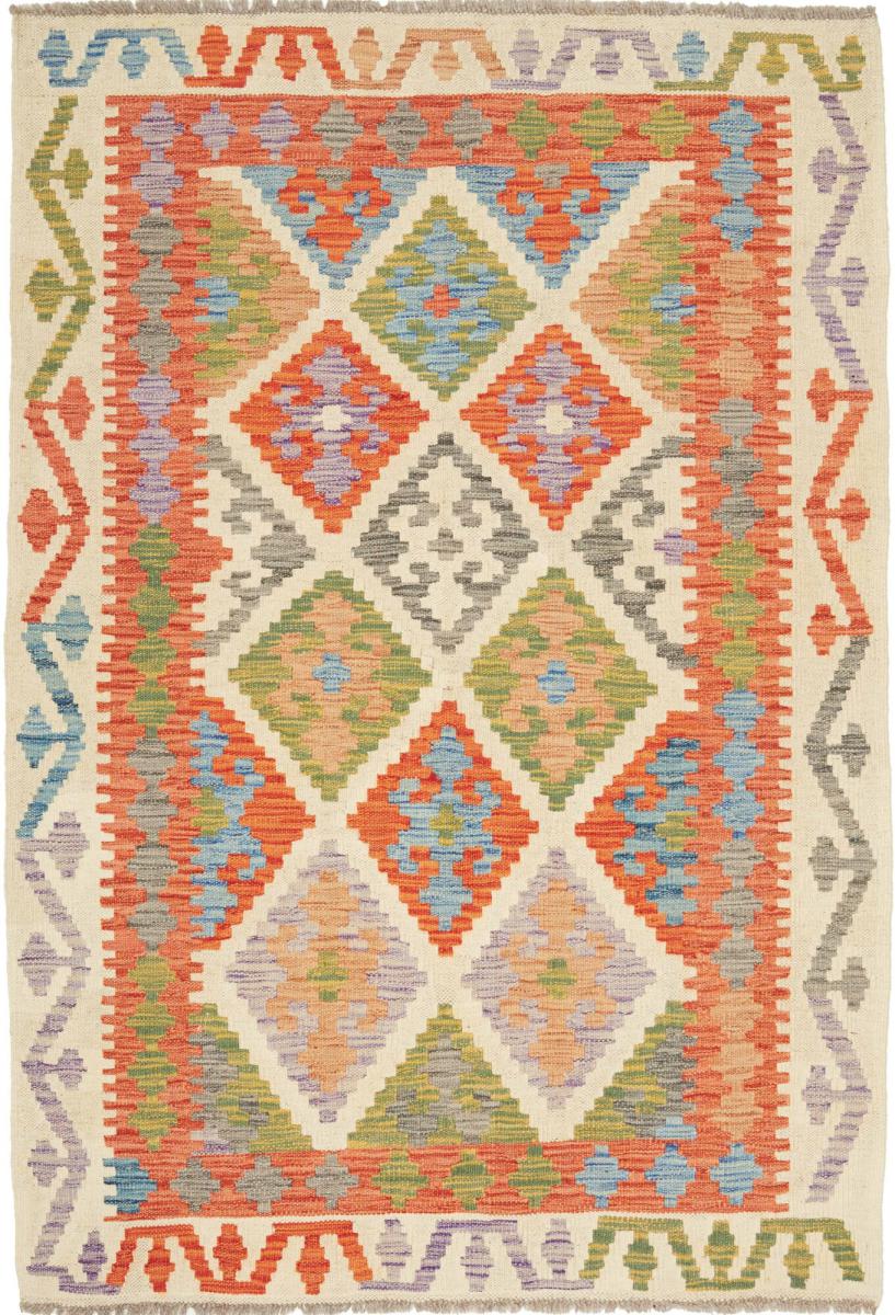 Tapete afegão Kilim Afegão 153x104 153x104, Tapete persa Tecido à mão