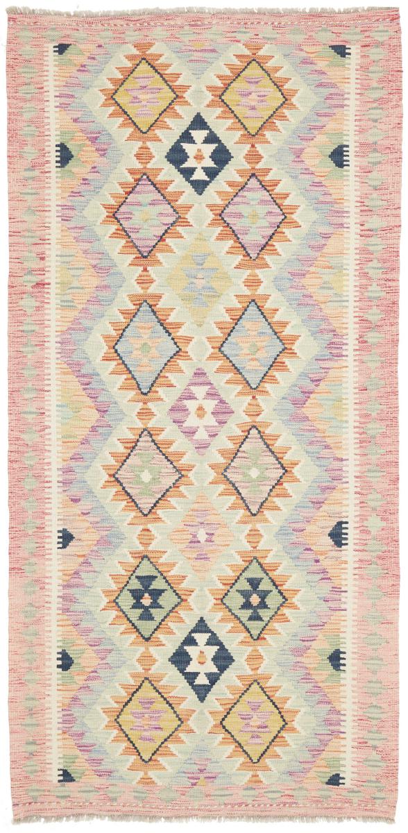 Afghaans tapijt Kilim Afghan 212x100 212x100, Perzisch tapijt Handgeweven