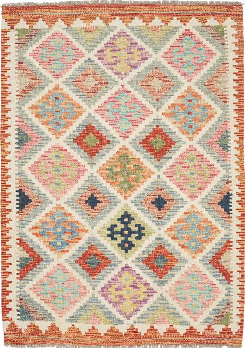 Tapete afegão Kilim Afegão 148x103 148x103, Tapete persa Tecido à mão