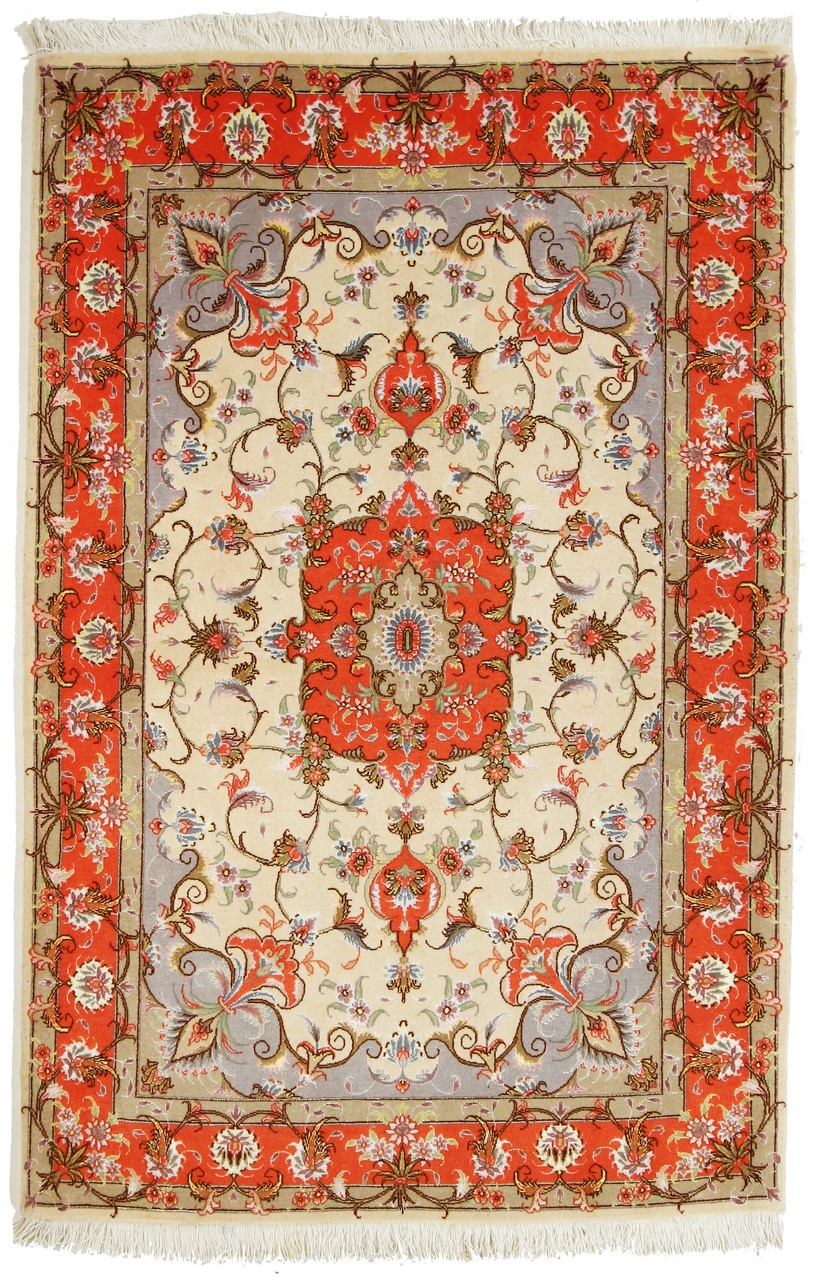Perzisch tapijt Tabriz 50Raj 158x105 158x105, Perzisch tapijt Handgeknoopte