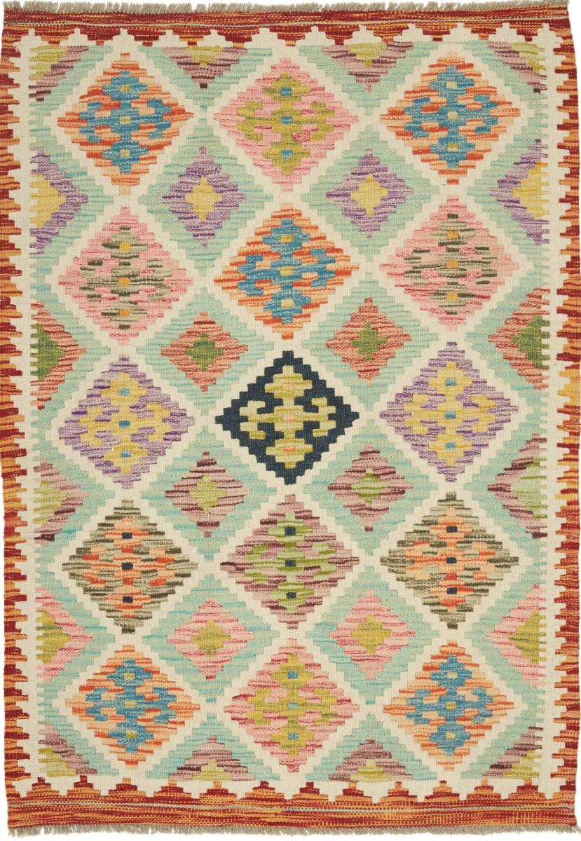 Tapete afegão Kilim Afegão 149x103 149x103, Tapete persa Tecido à mão