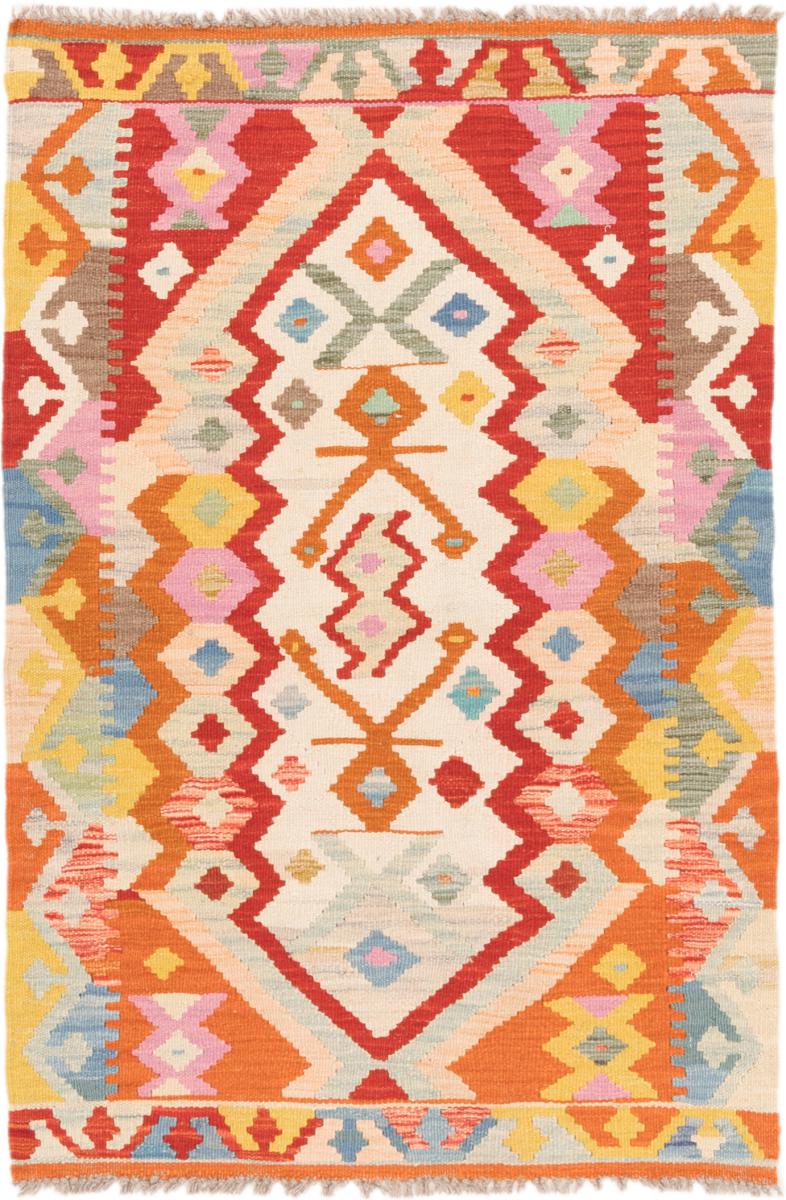 Tapete afegão Kilim Afegão 124x83 124x83, Tapete persa Tecido à mão