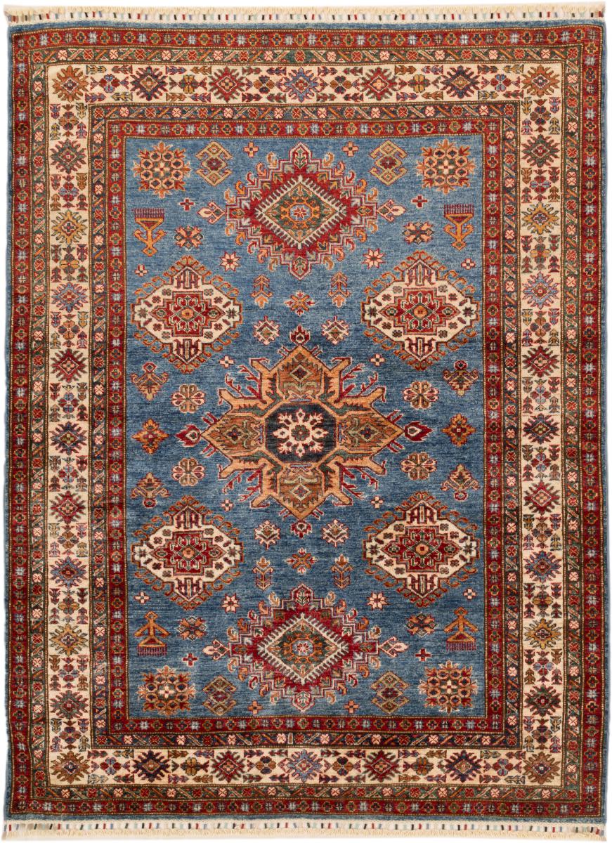 Tapis afghan Super Kazak 208x158 208x158, Tapis persan Noué à la main