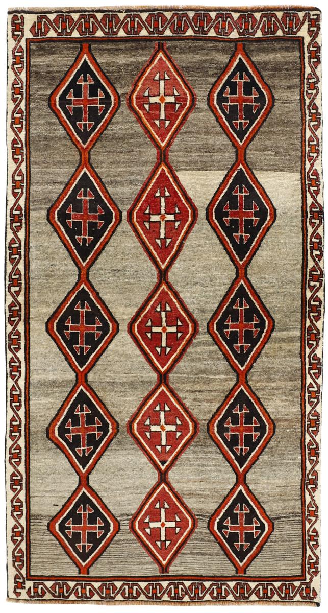 Tappeto persiano Ghashghai 223x117 223x117, Tappeto persiano Annodato a mano