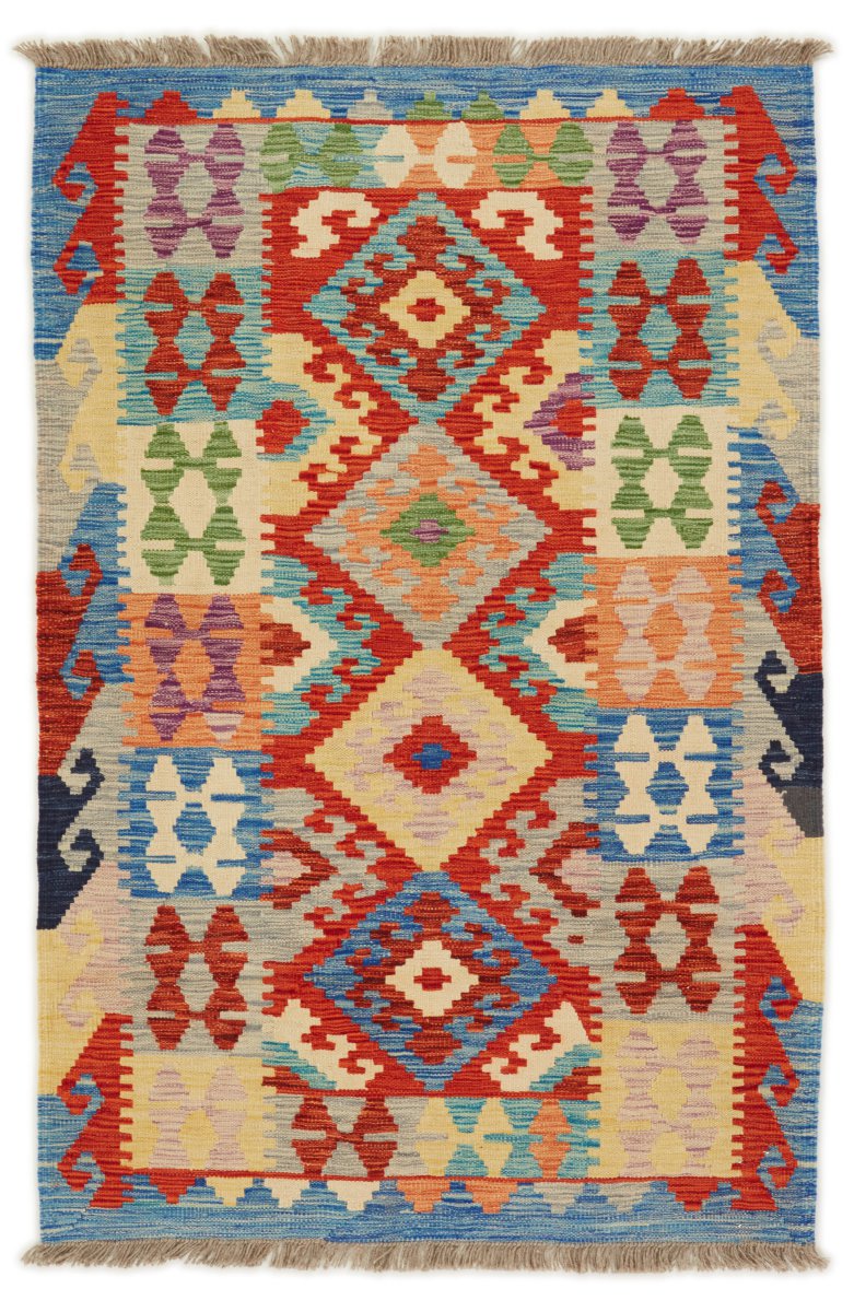 Tapis afghan Kilim Afghan 158x104 158x104, Tapis persan Tissé à la main