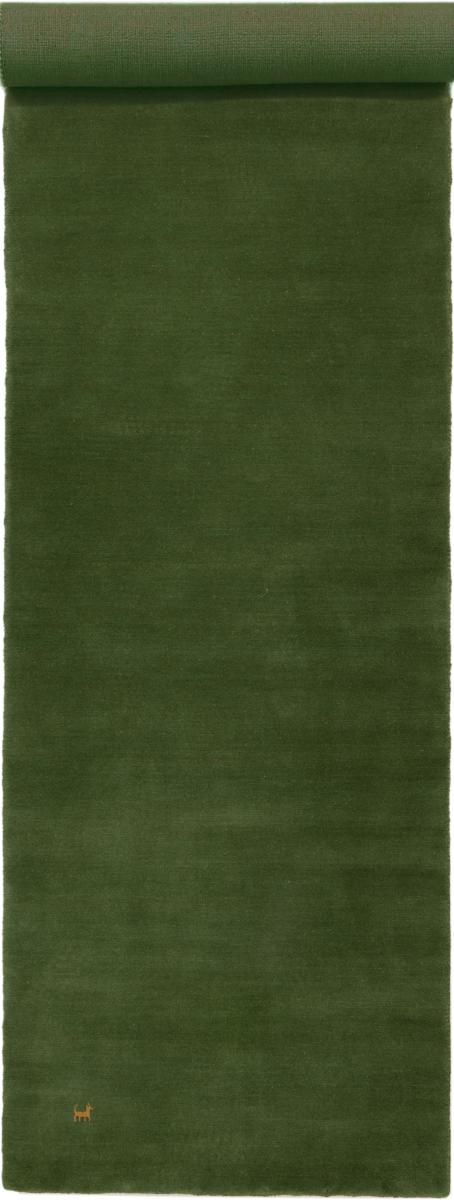 Indický koberec Loom Gabbeh Green 395x80 395x80, Perský koberec Ručně vázaný na stavu